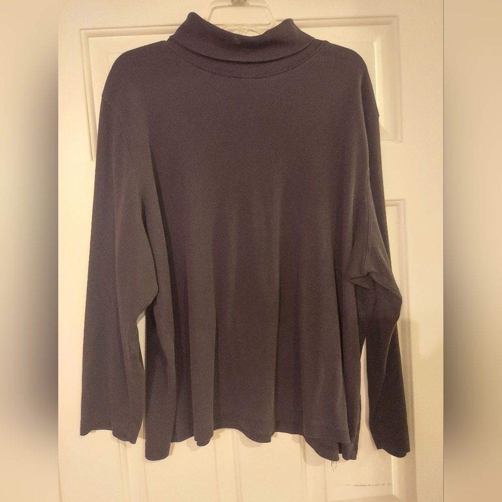 Fashion Bug Black Turtle Neck Sweater 26/28W
